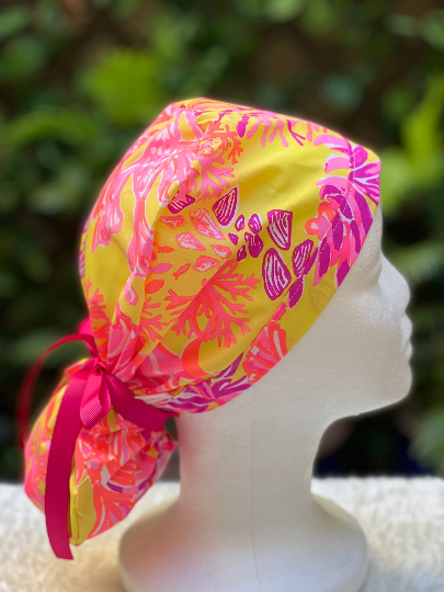 Jasmin Ponytail Scrub Cap