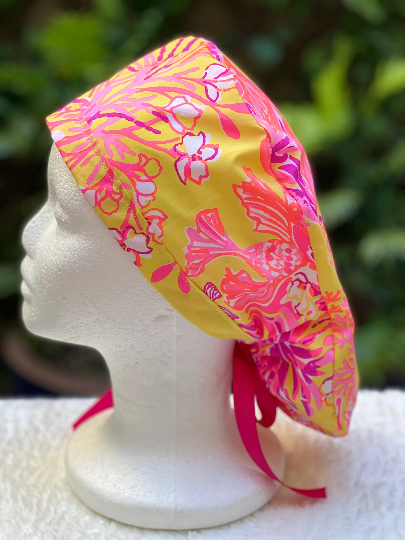 Jasmin Ponytail Scrub Cap