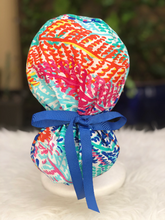 Load image into Gallery viewer, Lauren Ponytail Scrub Cap

