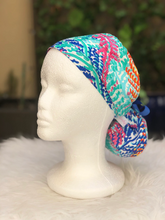 Load image into Gallery viewer, Lauren Ponytail Scrub Cap
