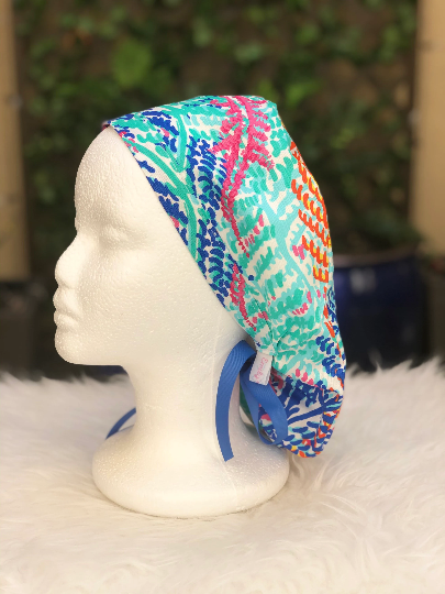 Lauren Ponytail Scrub Cap