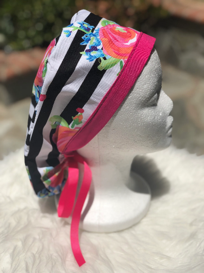 Leilani Ponytail Scrub Cap