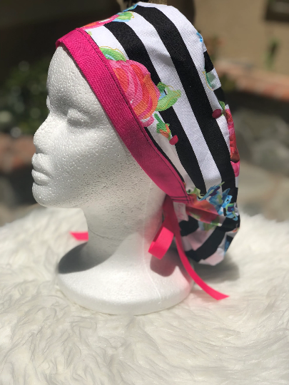 Leilani Ponytail Scrub Cap
