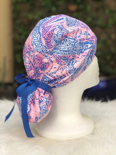 Mariah Ponytail Scrub Cap is