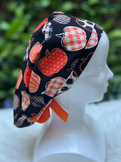 Patchy Pumpkin - Ponytail Cap