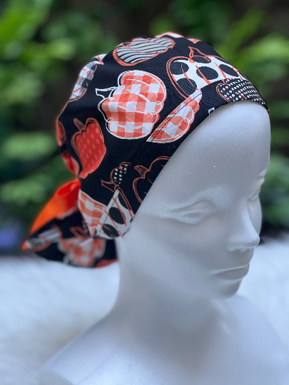 Patchy Pumpkin - Ponytail Cap