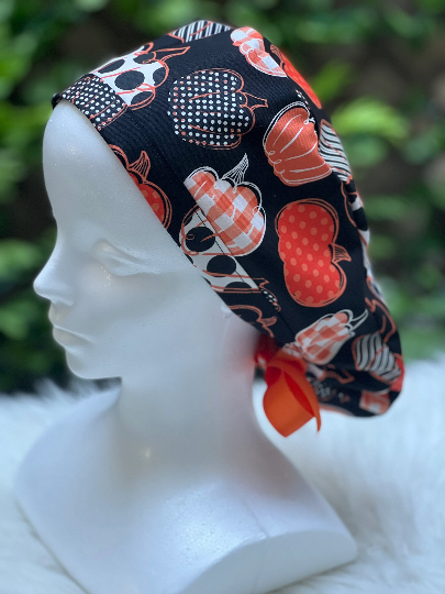 Patchy Pumpkin - Ponytail Cap