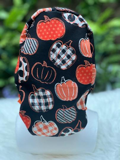 Patchy Pumpkin - Ponytail Cap