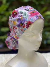 Load image into Gallery viewer, Sophie Ponytail Scrub Cap
