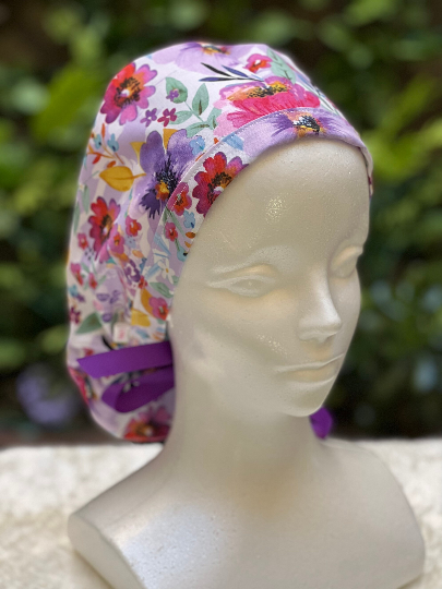 Sophie Ponytail Scrub Cap